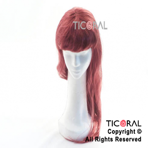 PELUCA LACIA LARGA HS2139-11 BORDO x 1
